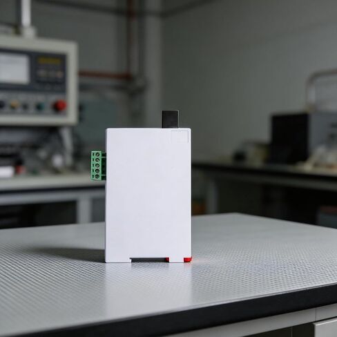 FABULETTA AC Current Transmitter 0-5A to 4-20mA with 0.5% Accuracy for Industrial Automation and Control Systems, Plastic Housing, Fast Response ≤400ms, White in Saudi Arabia