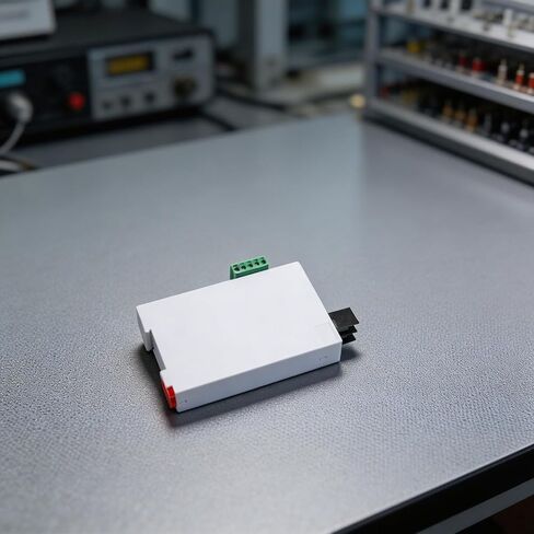 FABULETTA AC Current Transmitter 0-5A to 4-20mA with 0.5% Accuracy for Industrial Automation and Control Systems, Plastic Housing, Fast Response ≤400ms, White in Saudi Arabia