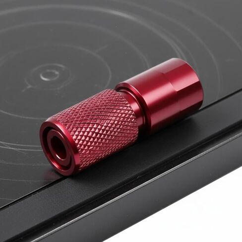 Angle Adapter Head Knurled Grip Angle Thread Adapter Smooth Housing Tool Accessory, Red in Kuwait