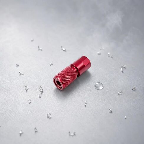 Angle Adapter Head Knurled Grip Angle Thread Adapter Smooth Housing Tool Accessory, Red in Kuwait