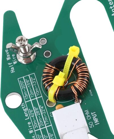 Zunate Balun PCB 49:1 متوازن إلى محول غير متوازن لهوائيات الموجات القصيرة، نطاق تردد 5-35 ميجا هرتز مع واجهة BNC أنثى لاستخدام راديو الهواة 50 وات in Kuwait