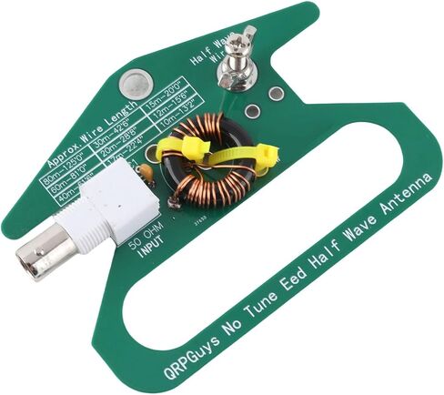 Zunate Balun PCB 49:1 متوازن إلى محول غير متوازن لهوائيات الموجات القصيرة، نطاق تردد 5-35 ميجا هرتز مع واجهة BNC أنثى لاستخدام راديو الهواة 50 وات in Kuwait