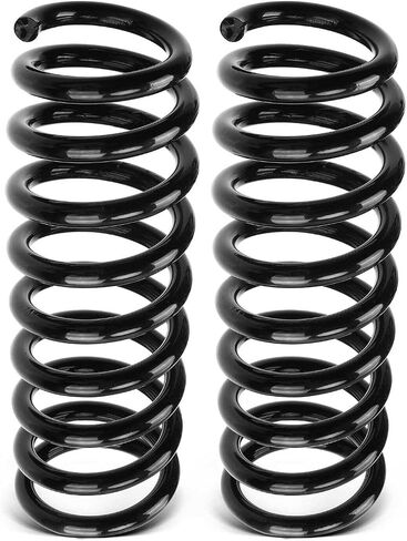 Coil Spring 2X Rear Left & Right for Hyundai for Kia for Optima 2.0L 2013-2.4L 2011-2015 8.000-Compressed Length (in) Black-553504C114 in Kuwait