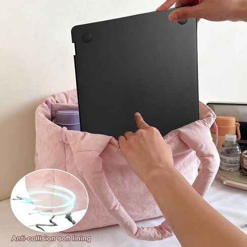 حقيبة كبيرة منتفخة للنساء العاملات، حقيبة كمبيوتر محمول منتفخة للمدرسة، الكلية، السفر، المكتب in Kuwait