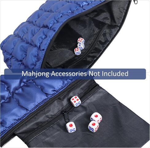 حقيبة بلاط Mahjong الواضحة الفارغة ، حقيبة Mahjong لـ American Mahjong Tile Set (Case Only) in Kuwait