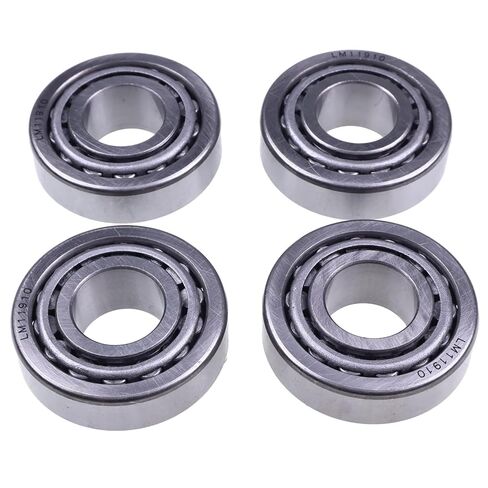 DVPARTS 4 PCS Roller Wheel Bearings 1-633585 539105525 JD-8188 JD-8226 Compatible with Exmark 1-633585 Ferris 5022631 Scag 482621 in Kuwait
