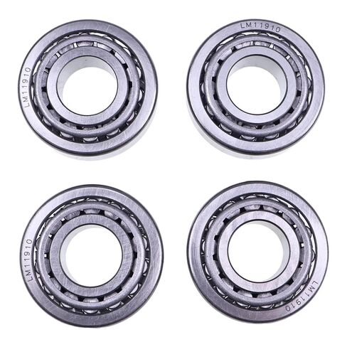 DVPARTS 4 PCS Roller Wheel Bearings 1-633585 539105525 JD-8188 JD-8226 Compatible with Exmark 1-633585 Ferris 5022631 Scag 482621 in Kuwait