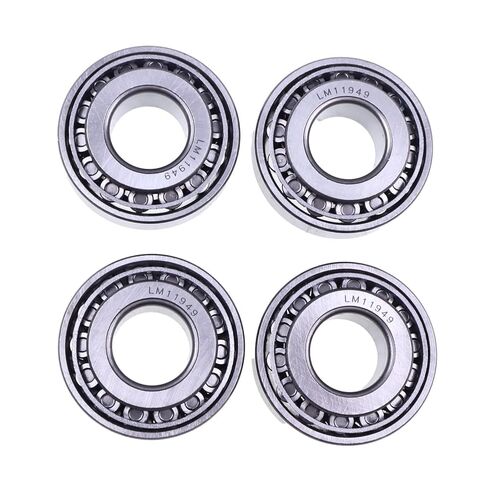 DVPARTS 4 PCS Roller Wheel Bearings 1-633585 539105525 JD-8188 JD-8226 Compatible with Exmark 1-633585 Ferris 5022631 Scag 482621 in Kuwait