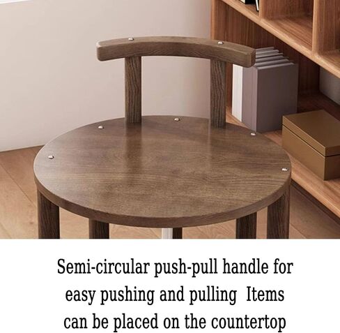 Double-Layer Movable Water Bottle Rack,Solid Wood Purified Water Storage Rack,can Hold up to 100 Kg,Suitable for Various Sizes of Bottled Water,75x40x40cm in Kuwait