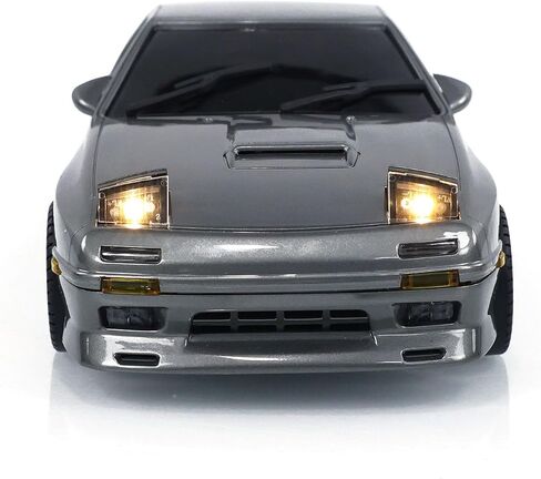 الولايات المتحدة في المخزون، LDRC 1/18 Rx7 RC سيارة سباق RWD جيروسكوب التحكم اللاسلكي الانجراف المركبات LD1802 نظام الضوء محرك سيرفو ESC لنموذج درجة الهوايات، هدية عيد ميلاد عيد الميلاد (أبيض) in Kuwait
