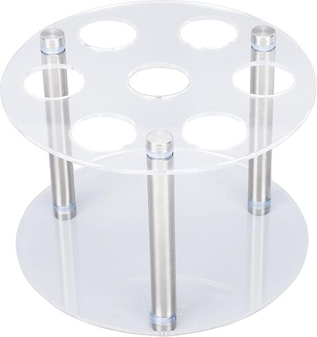 Omabeta Flavor Water Bottle Storage Rack with Premium Acrylic Design for Organized Flavor Bottles At Home 7 Cartridge Holder in Kuwait