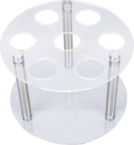 Omabeta Flavor Water Bottle Storage Rack with Premium Acrylic Design for Organized Flavor Bottles At Home 7 Cartridge Holder in Kuwait