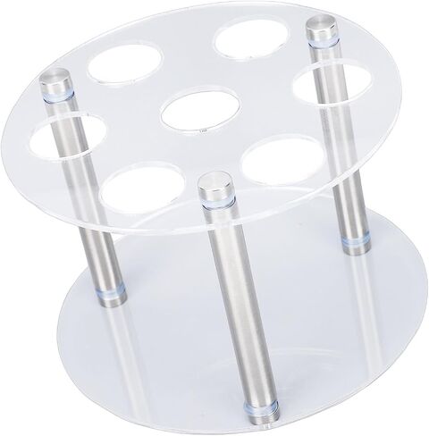 Omabeta Flavor Water Bottle Storage Rack with Premium Acrylic Design for Organized Flavor Bottles At Home 7 Cartridge Holder in Kuwait