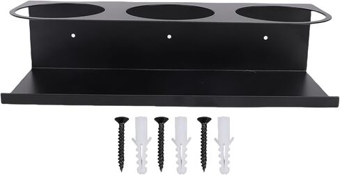 Sorandy Wall Mount Bottle Organizer Storage Rack, Space Saving Fine Craftsmanship Iron Water Bottles Holder for Kitchen (1 piece) in Kuwait