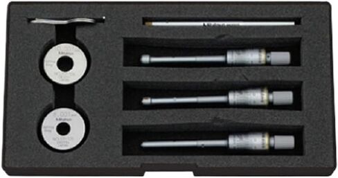 Three-Point Inside Caliper Micrometer Set 368-911 368-912 368-913 368-914 368-915(20-50mm(368-913)) in Kuwait