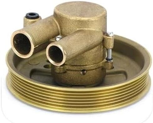 مضخة مياه المكره مع بكرة اعوج 21212799 متوافقة مع Penta V6 V8 4.3 5.0 5.7 لـ 3812519 in Kuwait