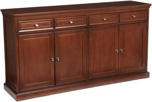 nbf signature series Statesman Storage Credenza - 67" W Gray with Adjustable Shelf, Storage Doors, and Utility Drawers for Office Furniture Organization in Saudi Arabia