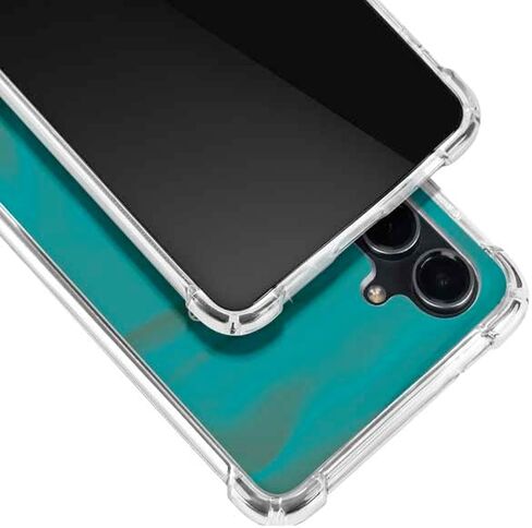 حافظة هاتف Skinit الشفافة متوافقة مع هاتف Galaxy S23 FE - تصميم مرخص رسميًا من الدوري الوطني لكرة القدم الأمريكية NFL Miami Dolphins in Kuwait