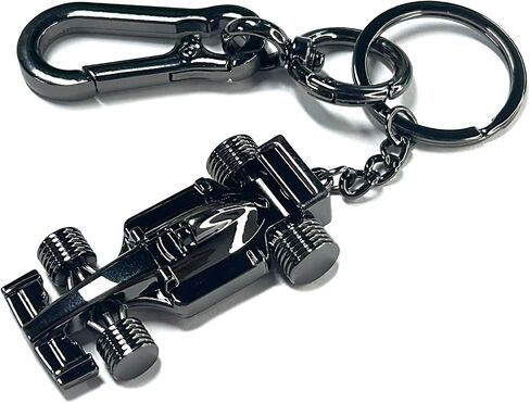 F1 Race Car Keychain, Stainless Steel Metal Formula One 3D Racing Car Model, Perfect Decorative Accessory for Keys in Saudi Arabia