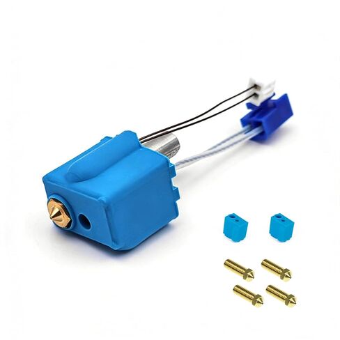 مجموعة Hotend لمدفعية Sidewinder X2 Hotend، ثرمستور خرطوشة تسخين الطارد مع 4 قطع إضافية من الفوهة النحاسية وقطعتين من غطاء السيليكون البديل لتجميع Sidewinder X2 in Kuwait