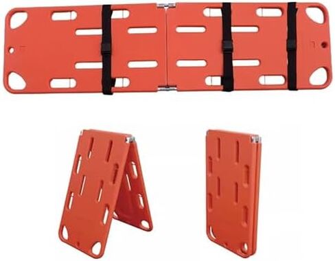 Portable Stretcher-Foldable Water Rescue Stretcher, Portable Floating Spine Board for Emergency Response in Swimming Pools and Sports Venues,（Size_Name,2-Folds） in Kuwait
