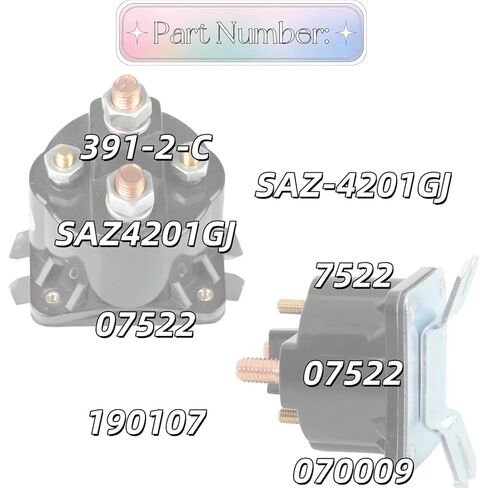 SAZ4201GJ تفريغ مقطورة الملف اللولبي 4 محطة Monarch Bucher 07522 KTI Unit KTI 391-2-C لمرحل الملف اللولبي للخدمة المتقطعة 100 AMP يستبدل 391-2-C 070009 190107 12V in Kuwait