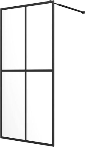 شاشة دش حديثة مع زجاج مقسى شفاف، مقاس 35.4 × 76.8 بوصة، إطار من الألومنيوم عالي التحمل، حاجز زجاجي آمن سهل التنظيف in Kuwait