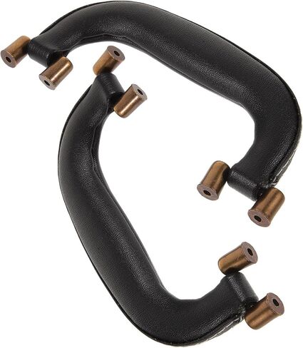 Suitcase Handle Replacement Comfortable Carrying Handles 2pcs Leather with Firm Grip and Sturdy Design for Luggage and Bags for Carrying Luggage and Bags in Kuwait