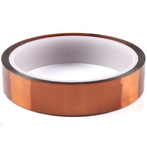 High-Temperature Polyimide Tape with Silicone Adhesive - 1/8'', 1/4'', 1/2'', 1'' Multi-Size Bundle for Masking, Soldering, Electronics in Kuwait