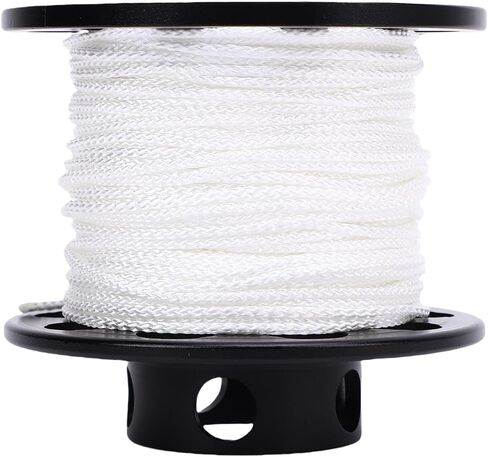Diving Line Reel Portable 30m Stainless Steel Hook for Recreational Diving and Cave Exploration in Kuwait