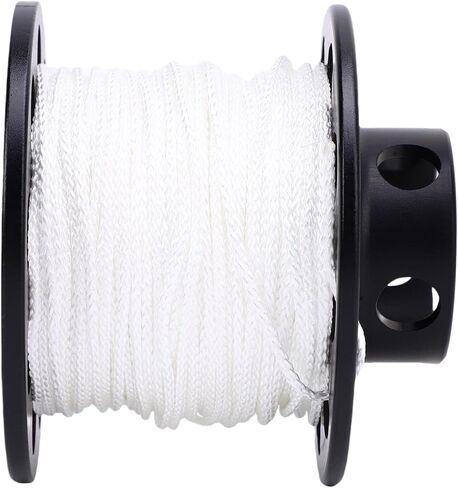 Diving Line Reel Portable 30m Stainless Steel Hook for Recreational Diving and Cave Exploration in Kuwait