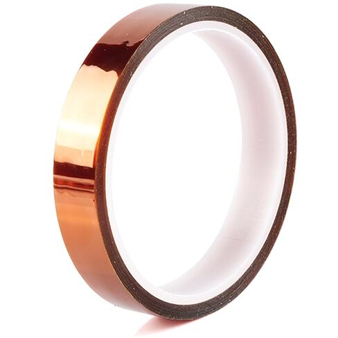 High-Temperature Polyimide Tape with Silicone Adhesive - 1/8'', 1/4'', 1/2'', 1'' Multi-Size Bundle for Masking, Soldering, Electronics in Kuwait