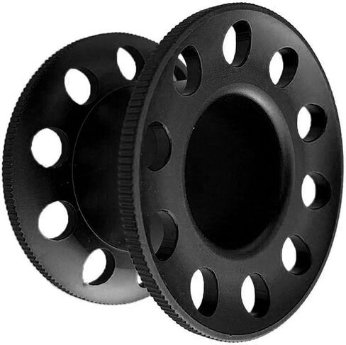 Practical 10 Hole Miniature Diving Reel with Tangles Frees Aluminum Alloy Design for Efficient Dive Gear Organization Diving Line Management Reel Dive Spool in Kuwait