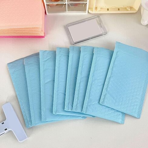 مغلفات Bubble Mailers مقاس 4.3 × 7.5 بوصة، مغلفات مبطنة شديدة التحمل مع فقاعات ممتصة للصدمات، تقنية فيلم مقذوف من أجل أقصى قدر من الحماية لحافظات الهاتف والأشياء الصغيرة in Kuwait