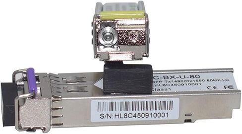 3 Pairs of Optical Module SFP 1.25G Tx1490nm/Rx1550nm Tx1550nm/Rx1490nm 80km GLC-BX-D/U-80 DOM SFP Transceivers in Kuwait