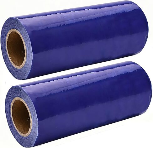 Disposable Sole Protector Film, Clear Anti-Scratch Shoe Cover, Dustproof Sticker for Home and Commercial Use(B 2Roll*3.5CM+16CM) in Kuwait