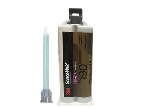 3M ScotchWeld DP190 Translucent Epoxy Adhesive (50ml/1.7oz Cartridge) in Kuwait