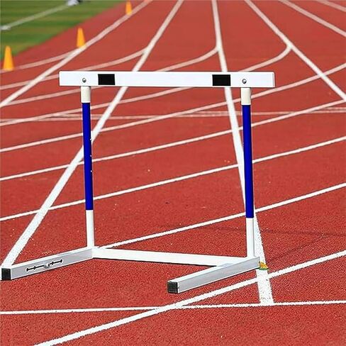 Adjustable Height Hurdles Training Equipment， Adjustable Height 30-42in Agility Hurdles Outdoor Workout Training Pole Set Professional Hurdle in Kuwait