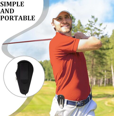 4 Pack Golf Multi-Tool Foldable 5 in 1 Golfing Tool with Divot Stroke Score Counter Ball Marker Club Brush and Groove Cleaner Portable Golfing Accessories Tool with Clip for Golf Lover in Kuwait