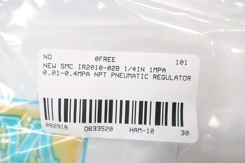 SMC IR2010-02B منظم هوائي 1/4IN NPT 1MPA 0.01-0.4MPA D633520 in Kuwait