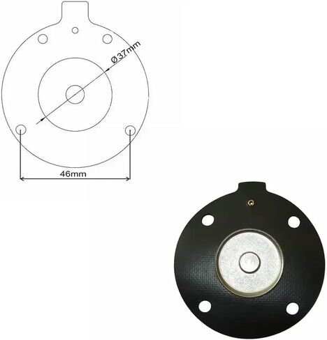 Nitrile Diaphragm Repair Kit for 3/4 Inch Pneumatic Pulse Valves Compatible with DMF-Z-20, DMF-ZM-20, MF-Z-20, MF-ZM-20 in Kuwait