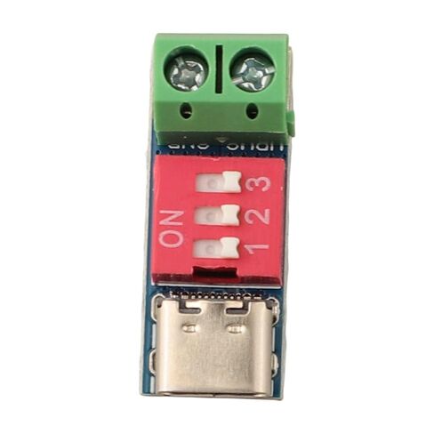 وحدة لوحة تشغيل USB-C PD، لوحة شرك للشحن السريع مكونة من 5 قطع مع مفتاح تعديل الجهد الكهربي، تدعم PD3.0 QC حتى 100 وات لمشاريع إمداد الطاقة بنفسك in Kuwait
