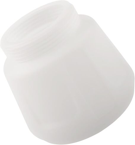 1L Paint Cup Storage Container with Thread for Electric Sprayer Sturdy ABS Leak Proof Organizer for Garage Home White 1000ml Replacement Bottle in Kuwait