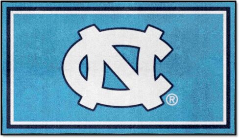 FANMATS 19781 NCAA North Carolina Tar Heels 3ft. x 5ft. Plush Area Rug | Sports Fan Area Rug, Home Decor Rug and Tailgating Mat in Kuwait
