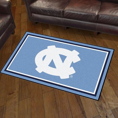 FANMATS 19781 NCAA North Carolina Tar Heels 3ft. x 5ft. Plush Area Rug | Sports Fan Area Rug, Home Decor Rug and Tailgating Mat in Kuwait