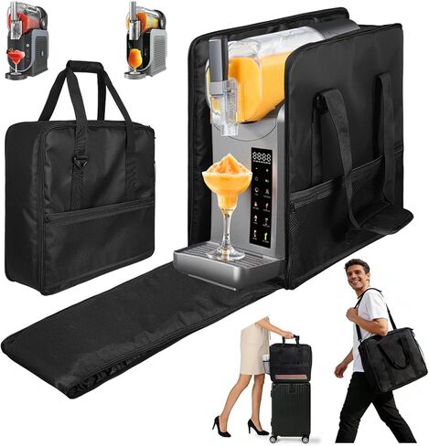 حقيبة حمل محمولة لآلة Ninja Slushie، FS300/FS301Ninja Slushie Accessories، حقيبة سفر مبطنة سميكة مع فتحة جانبية لسهولة الوصول in Kuwait