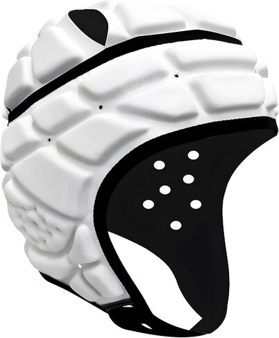 23-25 in / 58-64 cm Adult Soft Football Headgear, Padded Rugby Headguard, Soccer Goalkeeper Headgear, Shock Absorbing in Kuwait