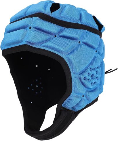 Sorandy Youth Soft Helmet for Soccer Rugby Football, with EVA Sponge, Rugby Headguard, Ventilated Design with Adjustable Strap, Suitable for Head Protection Kids Adults in Kuwait