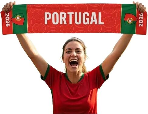 Soccer/Futbol Fan Scarf,Team Spirit Support, 2026 Prefered Team,Modern Design for Summer and Hot Weather.Cooling Technology. in Kuwait