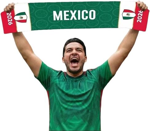 Soccer/Futbol Fan Scarf,Team Spirit Support, 2026 Prefered Team,Modern Design for Summer and Hot Weather.Cooling Technology. in Kuwait